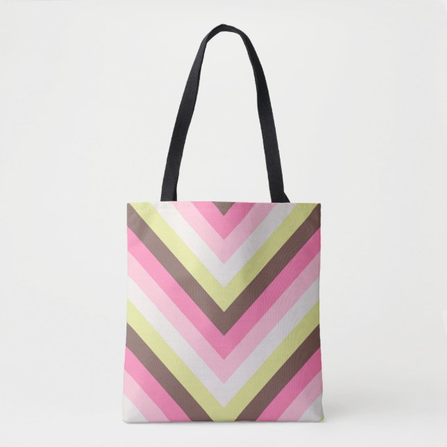 Bolsa Tote Chevron primavera Ccoa (Frente)
