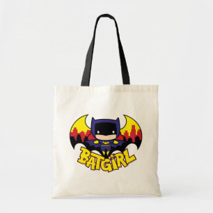 Bolsa Tote Chibi Batgirl com o Skyline & logotipo Gotham