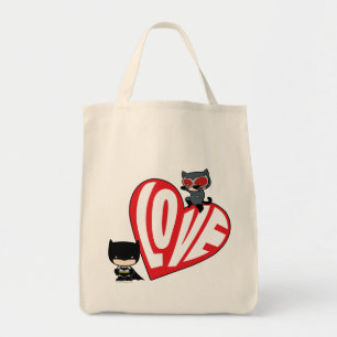 Bolsa Tote Chibi CatWomen Punt em Batman