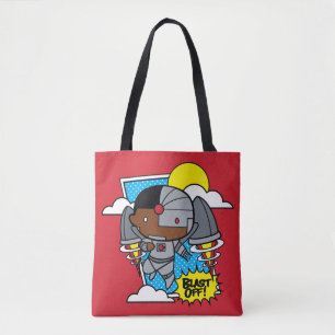 Bolsa Tote Chibi Cyborg Explode!