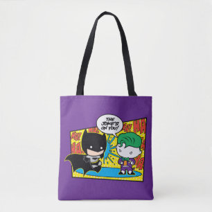 Bolsa Tote Chibi Joker Pranking Chibi Batman