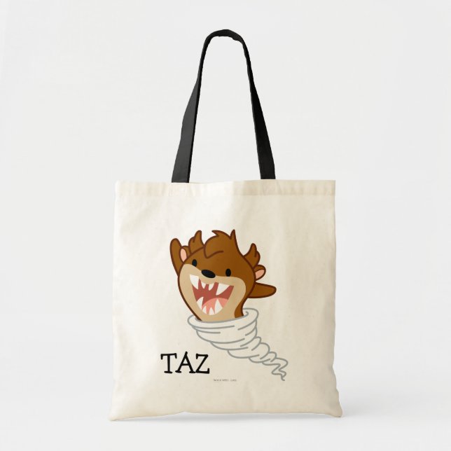 Bolsa Tote Chibi Tornado TAZ™ (Frente)