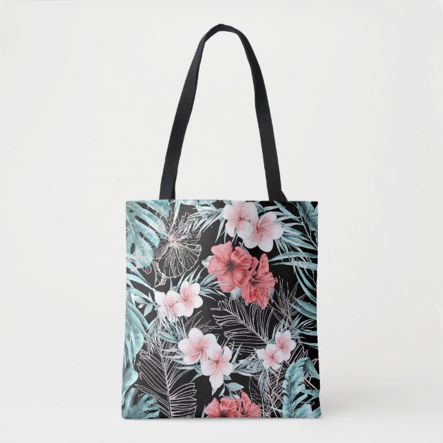 Bolsa Tote Chic Abacaxi tropical de abacaxi com abacaxi com r (Frente)
