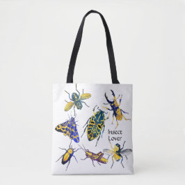 Bolsa Tote Chic Elegant Entomology Insett Lover
