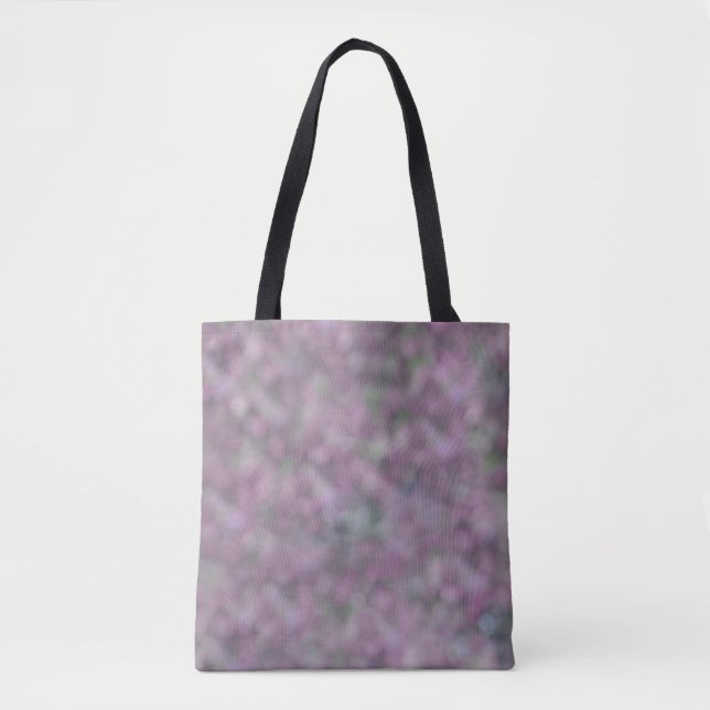 Bolsa Tote Chic Legal Purple abstrato púrpura (Frente)