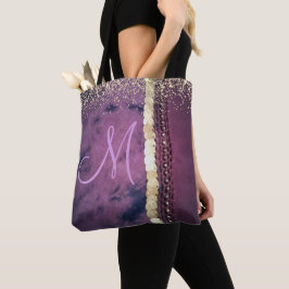 Bolsa Tote Chic Tie Dye Monograma Gypsy Scarf