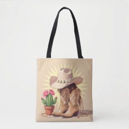 Bolsa Tote Chic Western Cowgirl – Fun & Playful Gen Z 