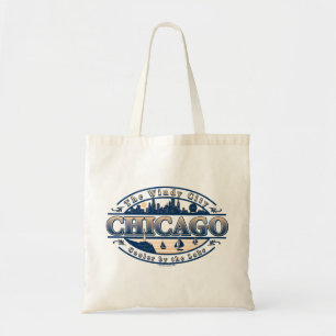 Bolsa Tote Chicago da cidade ventosa