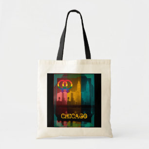 Bolsa Tote Chicago Gay Lesbian Interest Rainbow Wrigley Bldg