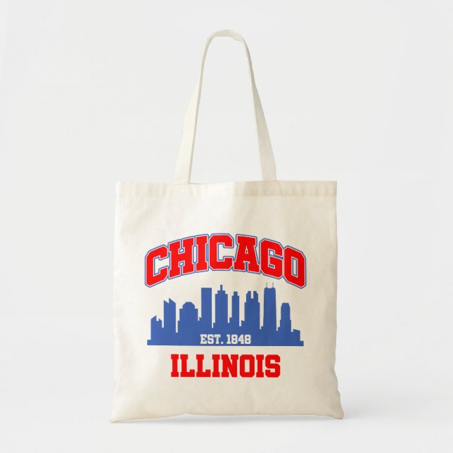 Bolsa Tote Chicago,Illinois (Frente)
