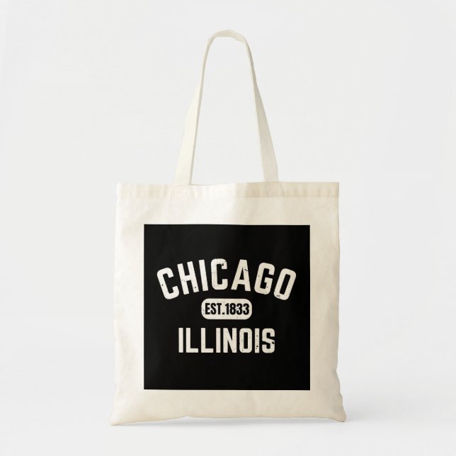 Bolsa Tote Chicago Illinois (Frente)