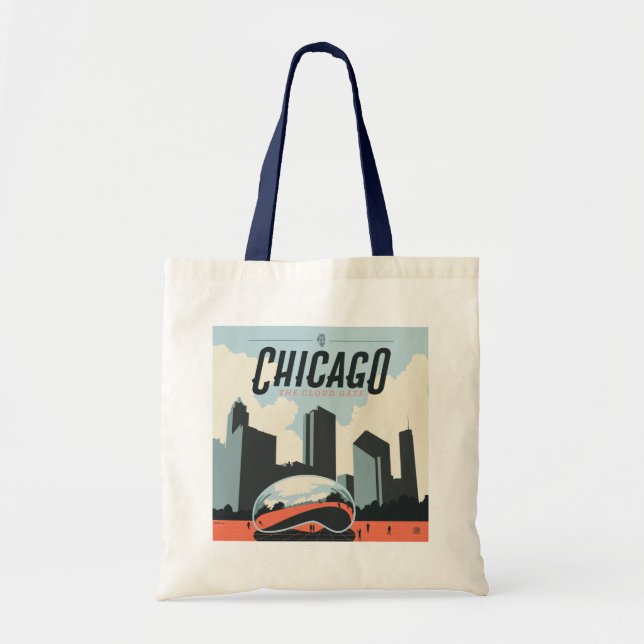 Bolsa Tote Chicago, Illinois | Parque do Milênio (Frente)