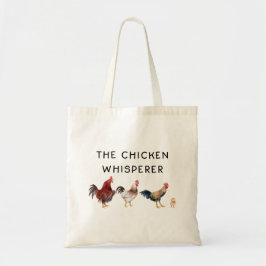 Bolsa Tote Chicken Whisperer Engraçado