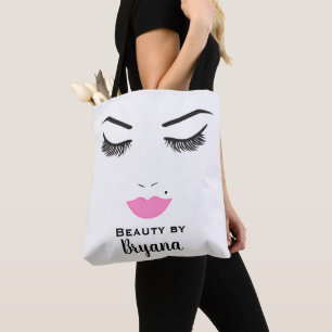 Bolsa Tote Chicotes da cara da composição da beleza & salã