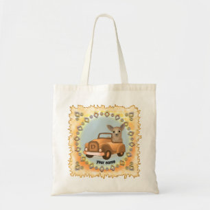 Bolsa Tote Chihuahua Dirigindo Carro Tote Bag