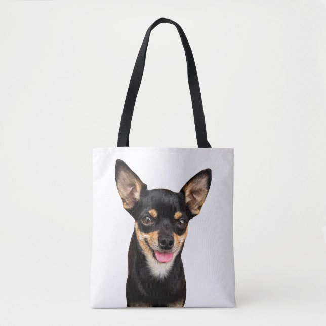 Bolsa Tote Chihuahua Puppy Dog (Frente)