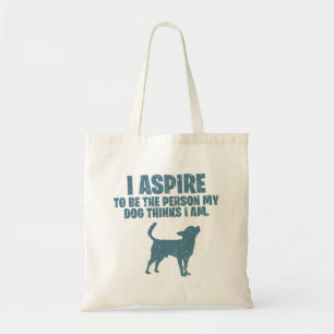 Bolsa Tote Chihuahua Smoothcoated