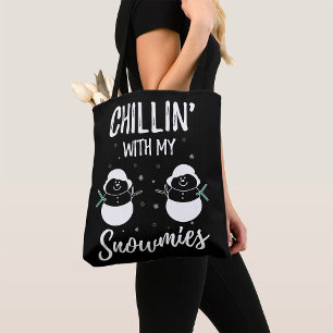Bolsa Tote Chillin Com Minhas Neves