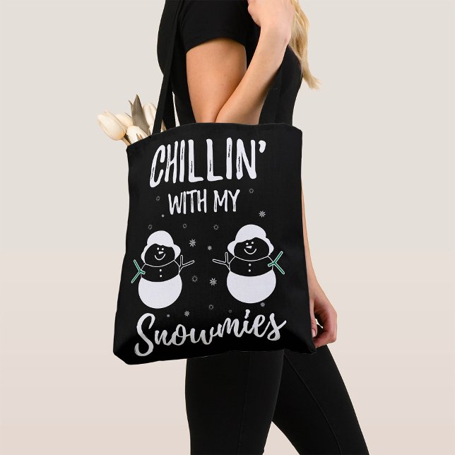 Bolsa Tote Chillin Com Minhas Neves (Criador carregado)