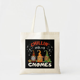 Bolsa Tote Chillin com o meu Natal dos Gnomos