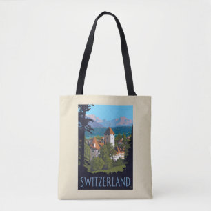 Bolsa Tote Chillon Castle Suíça