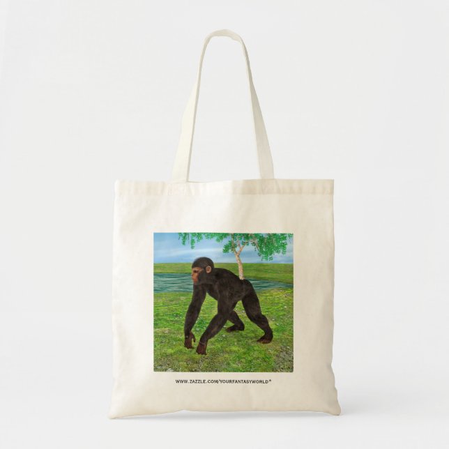 Bolsa Tote Chimpanzé (Frente)