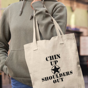 Bolsa Tote Chin Shouvesse Dom Inspiracional Engraçado