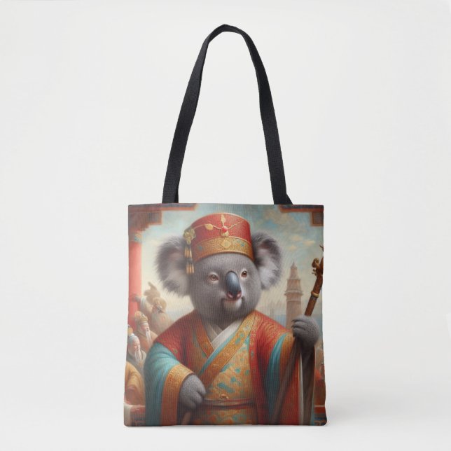 Bolsa Tote China Antiga de Koala (Frente)