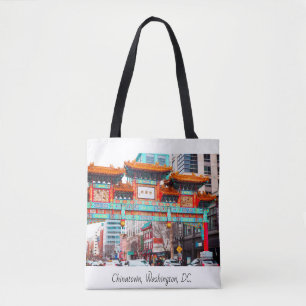 Bolsa Tote Chinatown em Washington, DC.