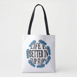 Bolsa Tote Chinelos - Vida em Chinelos