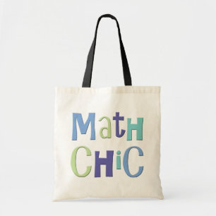 Bolsa Tote Chique da matemática
