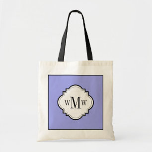 BOLSA TOTE CHIQUE TOTE_PERIWINKLE/WHITE/BLACK