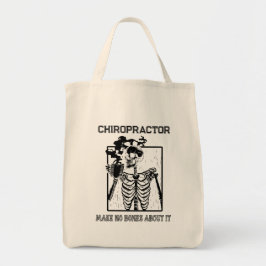 Bolsa Tote Chiropracor Engraçado de Trabalho Médico Personali