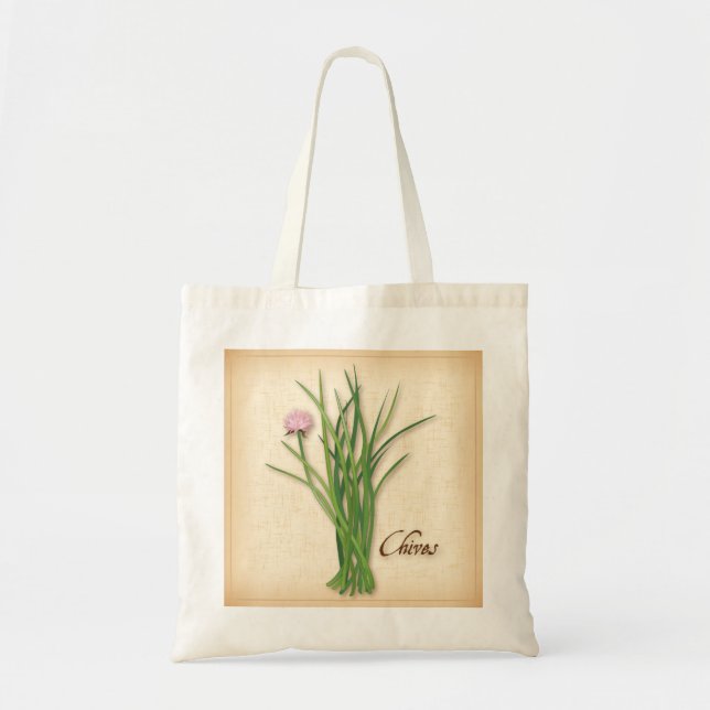 Bolsa Tote Chives Herb Tote Bag (Frente)