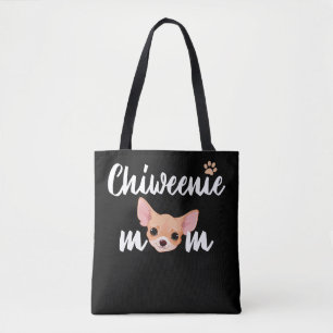 Bolsa Tote Chiweenie Mamãe Pet Dog Amava Mama Dift Idea