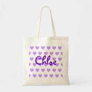 Bolsa Tote Chloe no roxo
