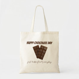 Bolsa Tote chocolate doce chocolate chocolate chocolate choco