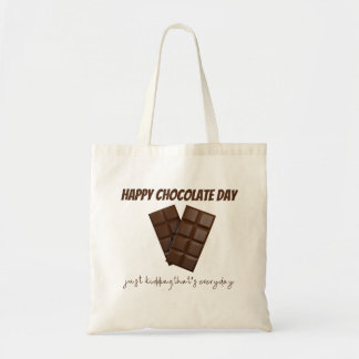 Bolsa Tote chocolate doce chocolate chocolate chocolate choco
