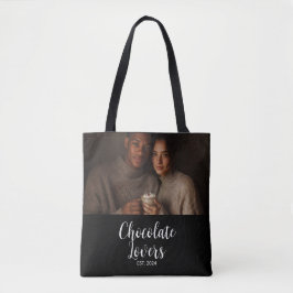 Bolsa Tote Chocolate Lovers Couple Established Photo Gift