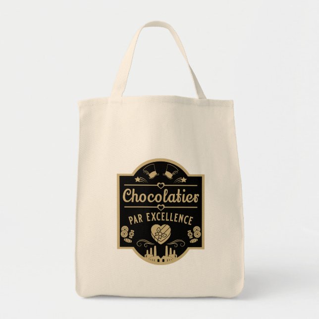 Bolsa Tote Chocolatier (Frente)