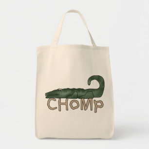 Bolsa Tote Chomp o camiseta e os presentes do jacaré
