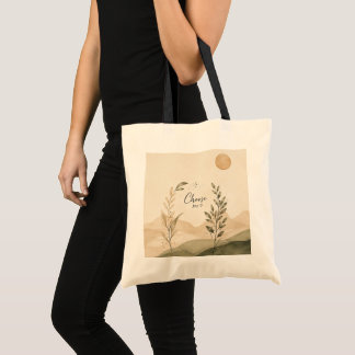 Bolsa Tote Choose Joy Botanical Tote Bag | Minimalist Boho Ca