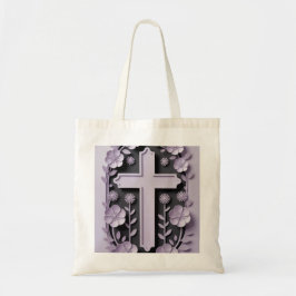 Bolsa Tote "Christian Cross Jumbo Tote Bag - Ai design