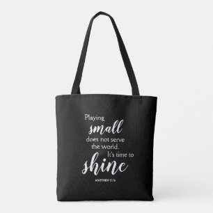 Bolsa Tote Christian, é hora de brilhar