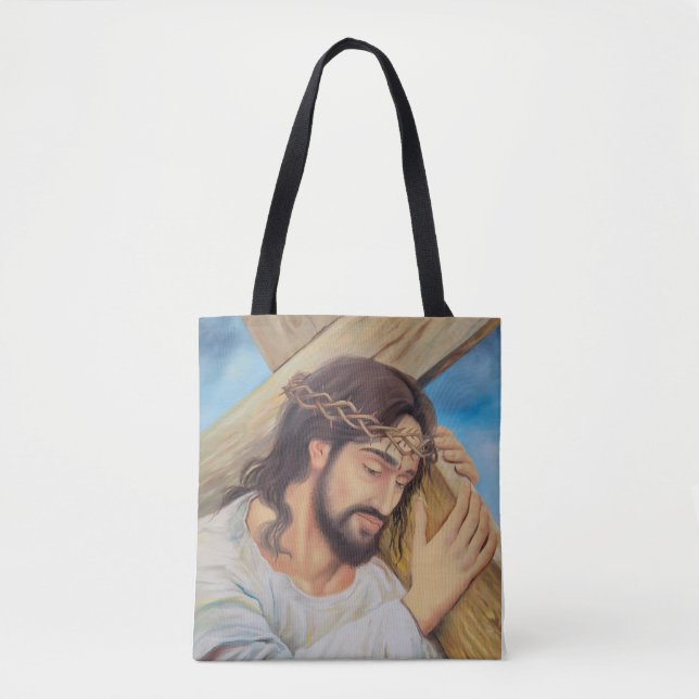 Bolsa Tote Christian Faith Jesus Cristo (Frente)