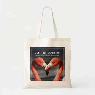 Bolsa Tote Christian Flamingo Namorados APENAS NÓS DOIS