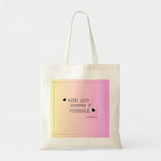 Bolsa Tote Christian Tote Bag