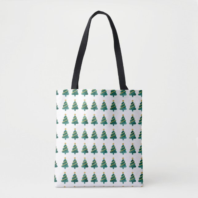 Bolsa Tote Christmas Gift Bags – Holiday Wrapping Décor Suppl (Frente)