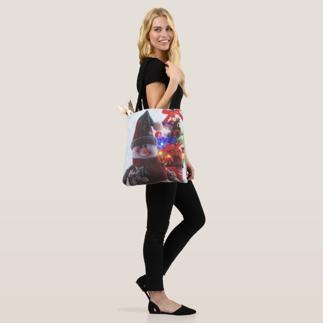 BOLSA TOTE CHRISTMAS SNOWMAN (No(a) Modelo)