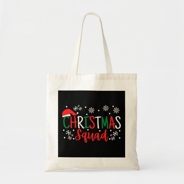 BOLSA TOTE CHRISTMAS SQUAD (Frente)